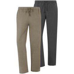 Doppelpack Hose KJARTUR schwarz khaki