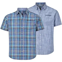 Doppelpack Hemd DANKWARD blau