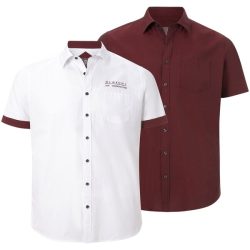 Doppelpack Hemd EVIN rot