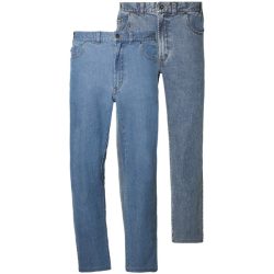 Doppelpack Jeans INGSEN hellblau blau