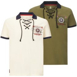 Doppelpack Poloshirt ELJAR wollweiß
