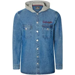 Jeanshemd OLAFUR hellblau