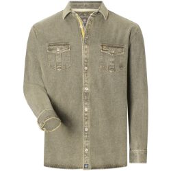 Jeanshemd OLAVIK oliv