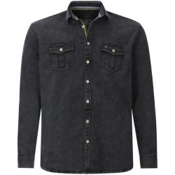 Jeanshemd OLAVIK schwarz
