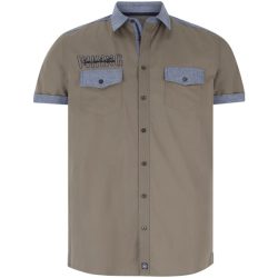 Kurzarmhemd HERKKO beige