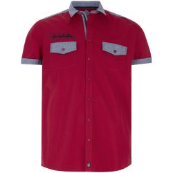 Kurzarmhemd HERKKO rot