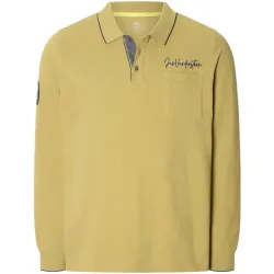 Langarm-Poloshirt RUDIN khaki