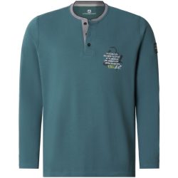 Langarmshirt KESTER petrol