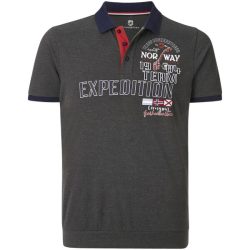 Poloshirt ERLING dunkelgrau