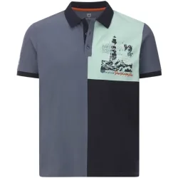 Poloshirt LARSDAL blau
