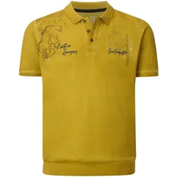 Poloshirt MORKSTAD dunkelgelb