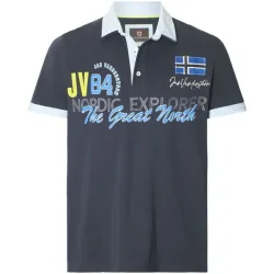 Poloshirt NANBOR dunkelblau