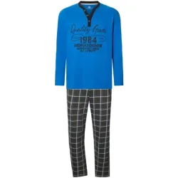 Schlafanzug ROLFHEIM royalblau