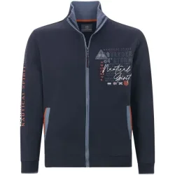 Sweatjacke LINDSEN dunkelblau