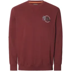 Sweatshirt TJALVE dunkelrot