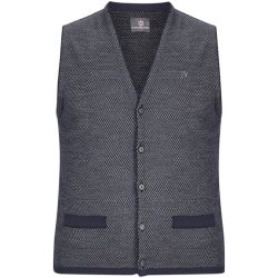Strickweste TANE dunkelblau blau