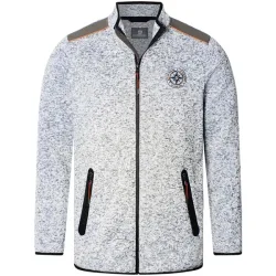 Strickfleecejacke JAAFET weiß
