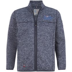 Strickfleecejacke KOLMUND dunkelblau