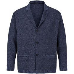 Strickjacke ASGER blau