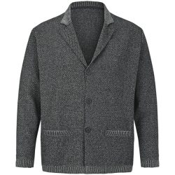 Strickjacke ASGER dunkelgrau