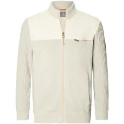 Strickjacke DYRE wollweiß