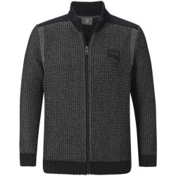 Strickjacke HALSTEN schwarz