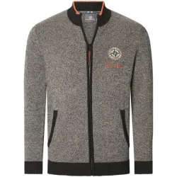 Strickjacke HESAR dunkelgrau