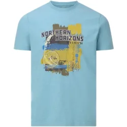 T-Shirt NORHEIM hellblau