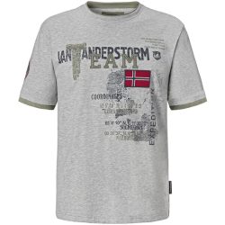 T-Shirt SÖLVE hellgrau