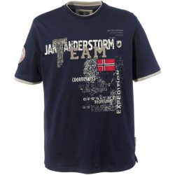 T-Shirt SÖLVE dunkelblau blau