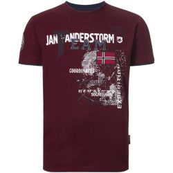 T-Shirt SÖLVE dunkelrot